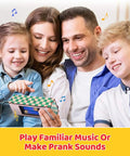 DIY Portable Music Synth Kit With 8 Key Touchpad, Easy 10 Minute Assembly, Intro Instrument For Kids Teens And Adults, STEM Gift For Musicians, Dope Toy For Creative Play And Learning, family using wooden kit