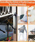 Straight Up Premium Wrought Iron Handrail For One Or Two Steps With Dead Simple Wall Mount Stair Grip Lever Featuring Knockout Strength And Slick Leaf Design For Outdoor Porch Step Support Daily. Wrought iron handrail with curved design on garden porch.