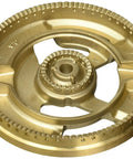 Ultra Rapid Flame Spreader OEM Replacement Part 504790, brass material, for gas stoves and ranges.