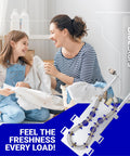 Mother and daughter folding laundry with Must Have All In One Dryer Heating Element Kit For Whirlpool And Kenmore Dryers.