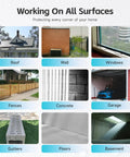 Superior Transparent Waterproof Coating And Invisible Sealant For Quick Leak Closure On Roofs Windows Or Driveways With A Flexible Protective Film Locked In Tight Zero Sweat Guarantee on various surfaces including roofs and walls.