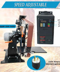 Solid Premium Heavy Duty 71 X 2 Inch Belt Sander And Disc Grinder With Variable Speed For Knife Making Sharpening Flat Arc Concave Polish 220V Workhorse motor and speed control panel