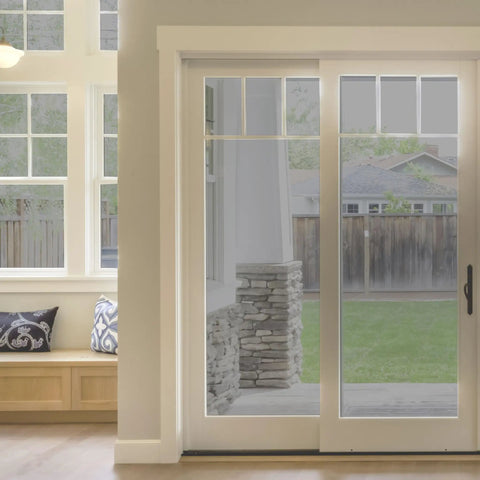 Light Gray Adhesive Window Film For Home DIY Heat Control Sun Blocking 3ft By 15ft Keeps Glare Down And Helps Lower Cooling Bills