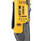 Compact Right Angle Drill Kit With Dual Speed Ranges 0-650 And 0-2000 RPM Ultra Short 4.0 Inch Length Yellow Finish Side View