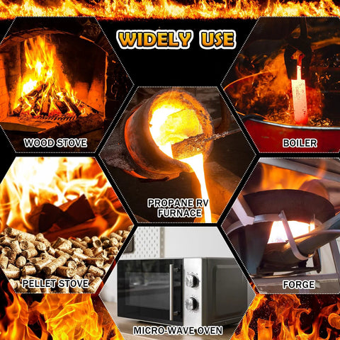 1 roll ceramic fiber kiln paper, 0.125 in thick; high-temp gasket material rated to 2100F for stoves, boilers, furnaces