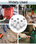 Pressure Washer Inlet Filter Kit Six Pack Clear Plastic Water Filter for Three Quarter Inch Garden Hose Adapters showcase
