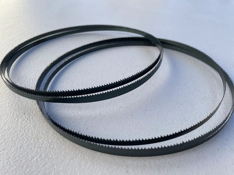 80 Inch Bandsaw Blades One Quarter Inch 12 TPI Fits Craftsman 12 Inch Band Saw Wood And PVC Cutting 2 Pack Premium Carbon Steel