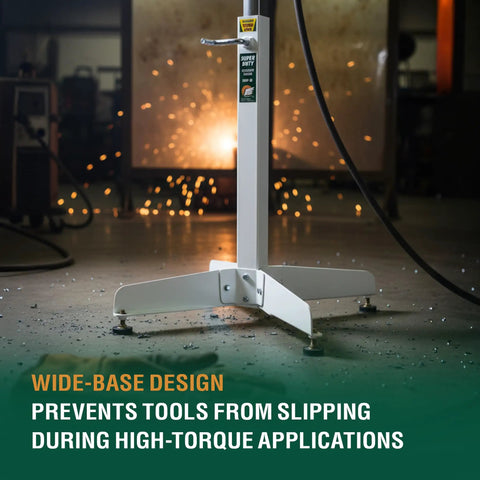 Adjustable Bench Grinder Stand Pedestal With Pre Drilled Mounting Platform height flexible rolling shop cart roll it anywhere built tough foundation dial in your position zero fuss workshop rig with wide base for stability.