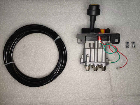 Heavy Duty Beefed-Up PTO Control Valve Kit For Dump Truck Tipper With Auto Disengage When Lowered, valves and wiring