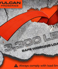 Ultimate Axle Tie Down Kit Pro Series Heavy Duty Webbing, 3,300 lb safe load label on orange strap for flatbed hauling.