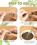 Steps using 17 Pack Seed Planter Tool Hand Seeder Mini Sowing Seed Dispenser Sower Seedling Dibber Widger Seed Spreader For Planting