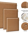 Heat Press Pillow Bundle With Five Size Mats Teflon Pillows For Sublimation showing various mat sizes and features.