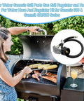 Upgraded Propane Hose And Regulator Kit For Genesis 300 And Summit 400 And 600 Series Grills Leak Free Safe Connection