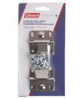 Stainless Steel Cooler Hinges Replacement Kit 2 Pack With 8 Mounting Screws To Fix Your Lid And Get Your Cooler Opening Easy Again