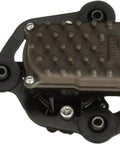 Direct Replacement Electric Engine Water Pump Featuring A Leak Proof Gasket And Slick Electromagnetic Design For No Sweat Garage Install And Sure Fire Cooling, top view showing detail and material.