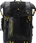 Venom Dry Backpack With Rolltop Closure 30L Waterproof Wet Gear Bag made from PVC tarpaulin, featuring front compartments and straps.