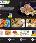 DIY Pinball Machine For Kids 8 To 14, Arcade Grade, No Screen STEM Toy details and features on packaging.