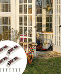 Four Piece Double Flat Wheel Sliding Window Rollers And Wardrobe Slider Pulleys Crafted From Premium Stainless Steel for smooth sliding.