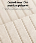 Close-up of 12 Pack Self-Adhesive Acoustic Panels 0.47 Inch Thick High-Density Soundproof Wall Panels crafted from polyester.