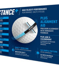 Distance Plus Golf Balls For Explosive Speed And Mega Long Drives, React Speed Core Technology Delivers High Velocity Distance