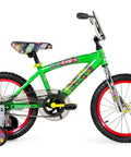 Teenage Mutant Ninja Turtles 16 Inch BMX Bike For Kids Ages 5 To 7 A Rad Ride With Sturdy Steel Frame and Training Wheels