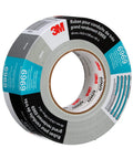 Extra Heavy Duty Duct Tape 6969, Silver, Industrial Strength, 1 Roll, 48 mm x 54.8 m, 10.7 mil Cloth Backing, Tearable, Abrasion Resistant
