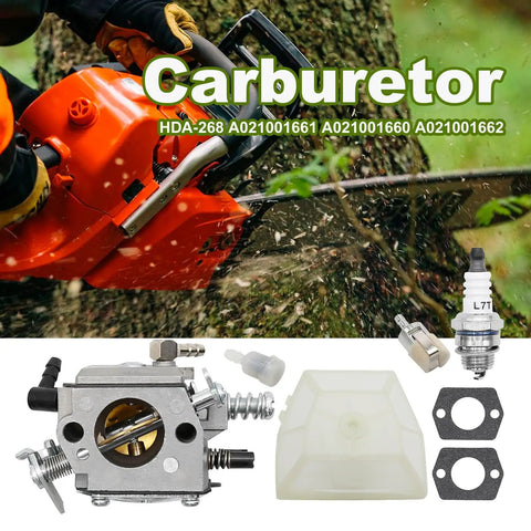 Carburetor Kit Replacement For Echo CS590 CS600P CS600 CS610 CS620 And Shindaiwa 591 Chainsaws With Gasket Set