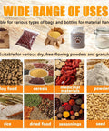 Wide range of uses for Game Changing Automatic Powder Filling Machine With Two Hundred Gram Capacity And Point Three Gram Accuracy packing various materials.