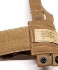 Slung Weapons Catch Coyote Brown For MOLLE Gear Heavy Duty Nylon Cordura Keeps Slung Rifles Secure And Out Of The Way PALS MOLLE Compatible Made In USA