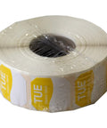 Roll of Peel And Stick Removable Day Of The Week Labels 1 By 1 Inch Roll Of 1000 Tue Wed Mon For Freezer Cooler And Dry Storage Safe