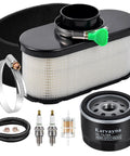 Kawasaki FR691V Tune Up Kit With Air Filter Pre Filter Oil Filter Spark Plugs Fuel Line And Fuel Filter For Lawn Mower Engines