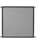Bronze Aluminum Screen Door Grille For Swinging Doors Adjustable Fit With Trimmed Bracket Ears Strengthens The Door And Shields Screen Fabric
