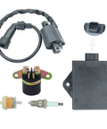 CDI Box Ignition Coil Kit For 250 2X4 4X4 1999 To 2005 And 300 2X4 1998 To 2003 with ignition coil, spark plug, relay, module