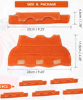 Five Pack Hard Hat Sweatband Set Washable Replacement Liners Made From Flame Retardant Cotton for Welding Helmets and Construction Hats