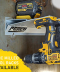 6 Pack Tool Holder For M18 M18V Cordless Tools Snap Fit Tool Organizer with drills mounted on wall