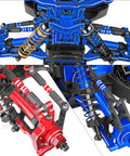 Beefed-Up RC Upgrade Kit For 1/10 Granite 3S Senton 3S And Mega550 RC Cars with aluminum shocks and suspension components.