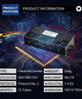 Beefy Ebike Controller 36V 48V 52V 1500W 2000W Sine Wave With Aluminum Housing on circuit board design background