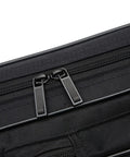 Close-up of zippers on Rugged Waterproof Sword Case With Padded Lining And Shoulder Strap, 48 Inch Martial Arts Bag For Kendo Bamboo Swords