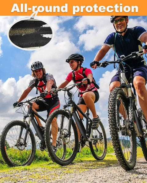 Set of 2 E Bike Battery Cover Protectors Reflective for Night Rides Shield Waterproof Dustproof Thermal Cover for Downtube Battery Fits 11.8 to 15.8 Inch Circumference