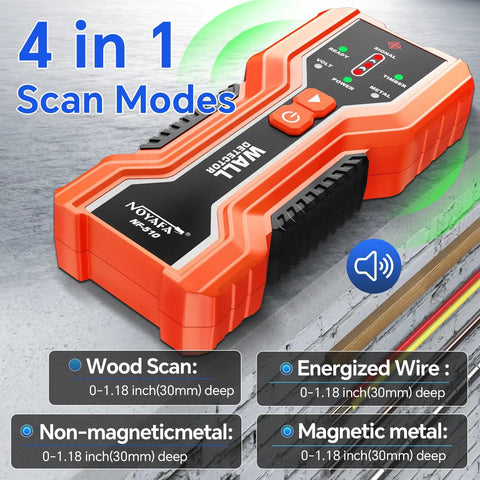 3 In 1 Electronic Stud Finder Wall Scanner Nails Wood Studs Metal Piping And Live Ac Wires Instant Accurate Pickups For Home Repair Jobs Totally Foolproof Operation That Works Like A Charm