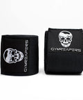 Weightlifting Elbow Wraps 40 Inch 1 Pair Flexible Elbow Compression Straps For Real Joint Support And Solid Stability In Bench Press Powerlifting And Pressing Moves Black