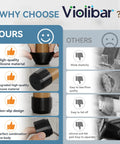 Product comparison showing 24 Pack Extra Small Silicone Felt Chair Leg Floor Protectors For Hardwood And Tile with features and benefits.