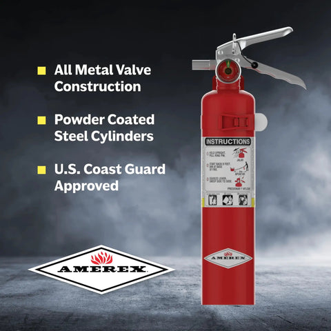 ABC Dry Chemical Fire Extinguisher 2.5 Pound Built For Home And Office Use With 1A10BC Rating Includes Wall Bracket Red