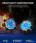 Front view of Orion Motor Tech brake line flaring tool kit with 37°/45° dials and multiple flare heads; two tools shown