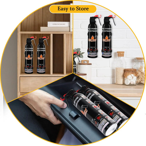 Legit Heavy Duty Two Pack Water Based Fire Extinguisher Set With Mount For House Car Kitchen Garage Rv Boat A B C K Rated No Bs Safety Essentials That Keep Your Crib Locked Down And Ready To Roll Anytime You Need It