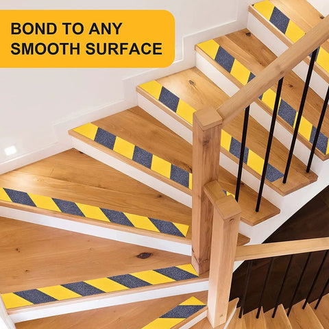 Installed Non Slip Tape Heavy Duty Outdoor Waterproof Safety Tape For Stairs Treads Ramps And Skateboards With Ultra Strong Adhesive Grip