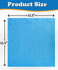 Ultra Absorbent Microfiber Cleaning Cloths Pack Of 12 For Cars And Home, Lint Free Scratch Free Towels, 11.5 X 11.5 Inches