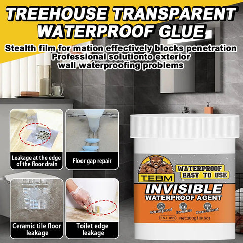 Heavy Duty Waterproof Sealant For Flat Metal Roof Gutters And Foundations That Kicks Leaks To The Curb And Rocks Clear Flexible Protection Through Summer Heat And Winter Chill in a bathroom setting with various leak repairs.