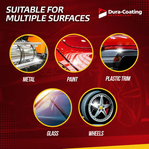 Wheel Armor Nano Ceramic Coating Spray For Wheels Metal Paint Plastic Glass Repels Water Dirt Debris And Oils For Ultra Durable Shine And Beast Mode Protection Made In USA for metal, paint, plastic trim, glass, and wheels