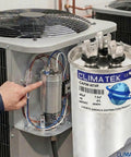 Upgraded Round HVAC Capacitor Replacement For Carrier Bryant Payne Systems Easy Install Durable High Performance Capacitor For Residential Furnaces And Air Conditioning Units Fits Most Standard HVAC Setups on outdoor unit